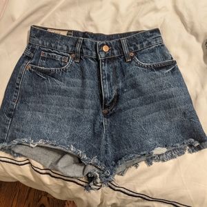 Marine Layer Blue Denim Shorts (size 27)